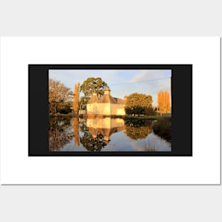 Oast House reflections Posters and Art